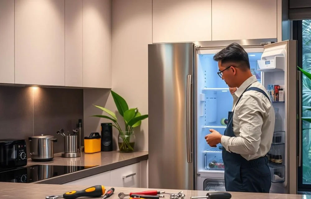 تعمیرات یخچال وایت هاوس دوقلو در منزل