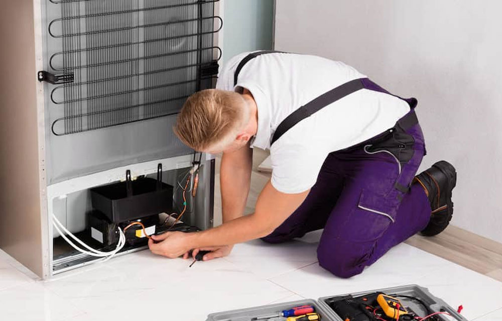 قطعات قابل تعویض در فرآیند تعمیر یخچال مابه